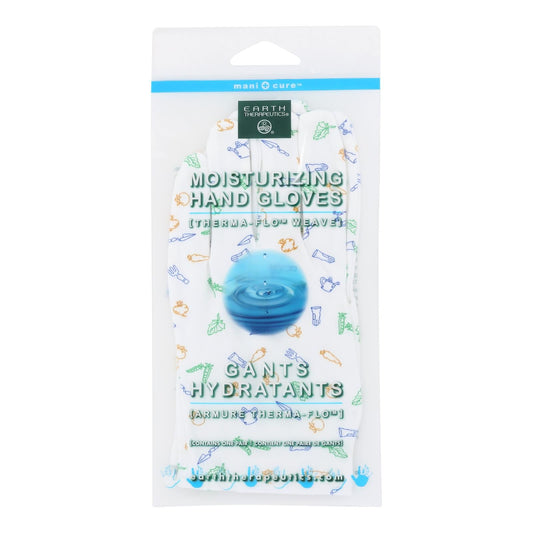 Earth Therapeutics Garden Print Moisturizing Hand Gloves