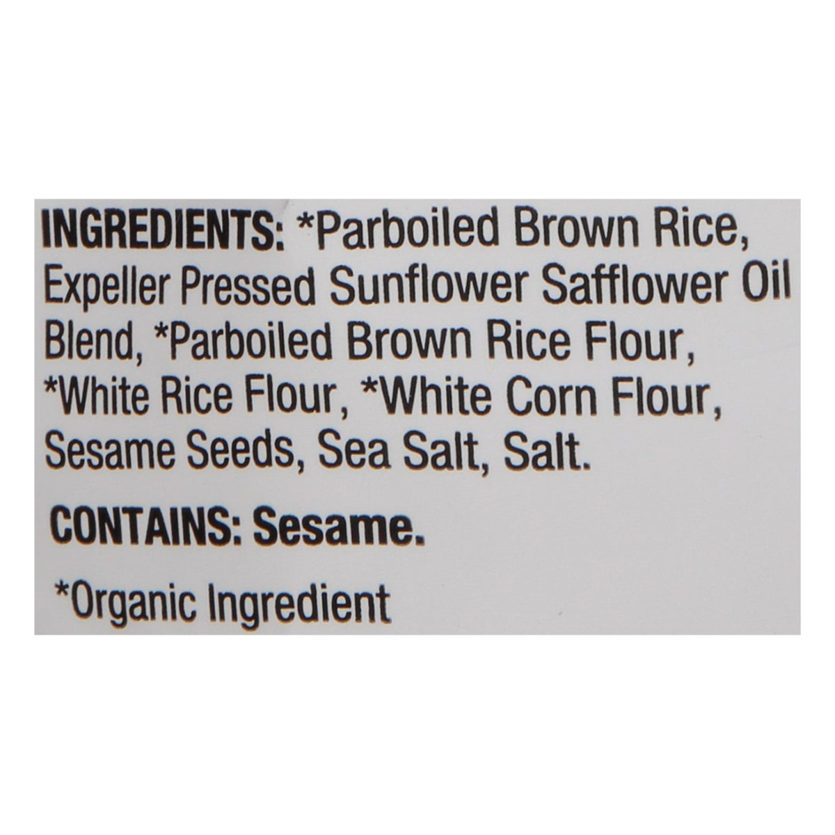 Lundberg Sea Salt Rice Chips, Organic, 6-Pack, 5.5 OZ