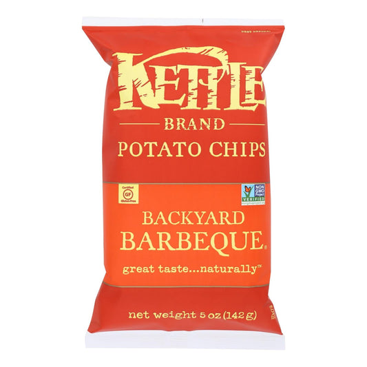 Kettle Brand BBQ Potato Chips - 15 Pack, 5 Oz Each