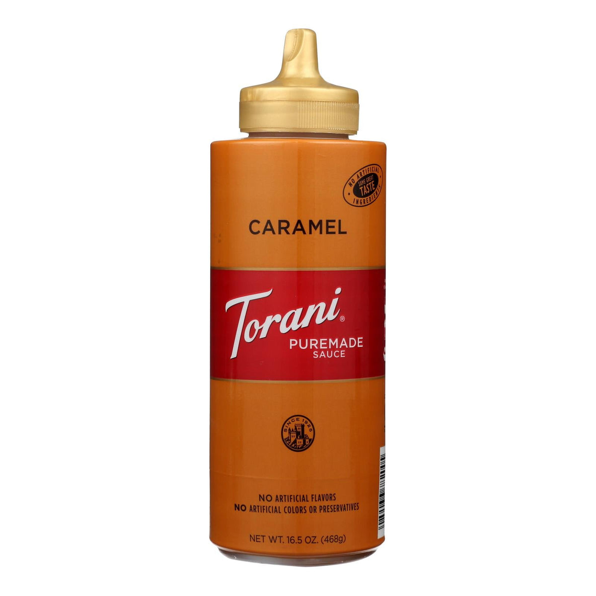 Torani Caramel Sauce, Coffeehouse, 4 Pack, 16.5 Oz Each