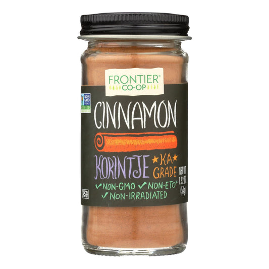 Frontier Korintje Ground Cinnamon, A Grade, 1.92 Oz