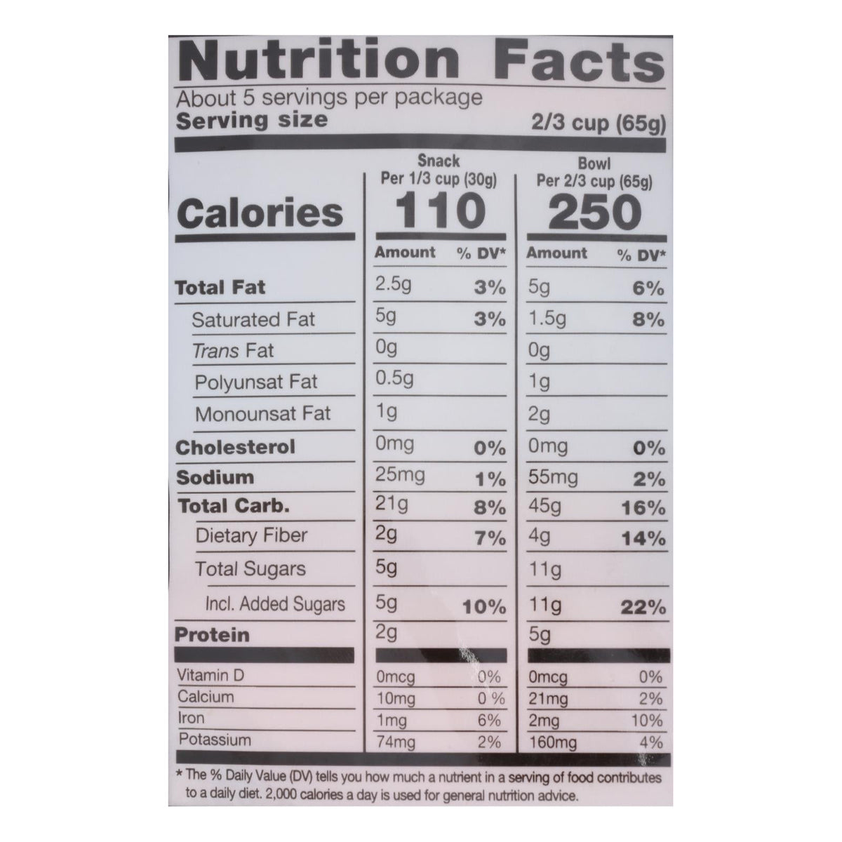 Kind Oats & Honey Clusters w/ Toasted Coconut, 11 Oz, 6-Pack
