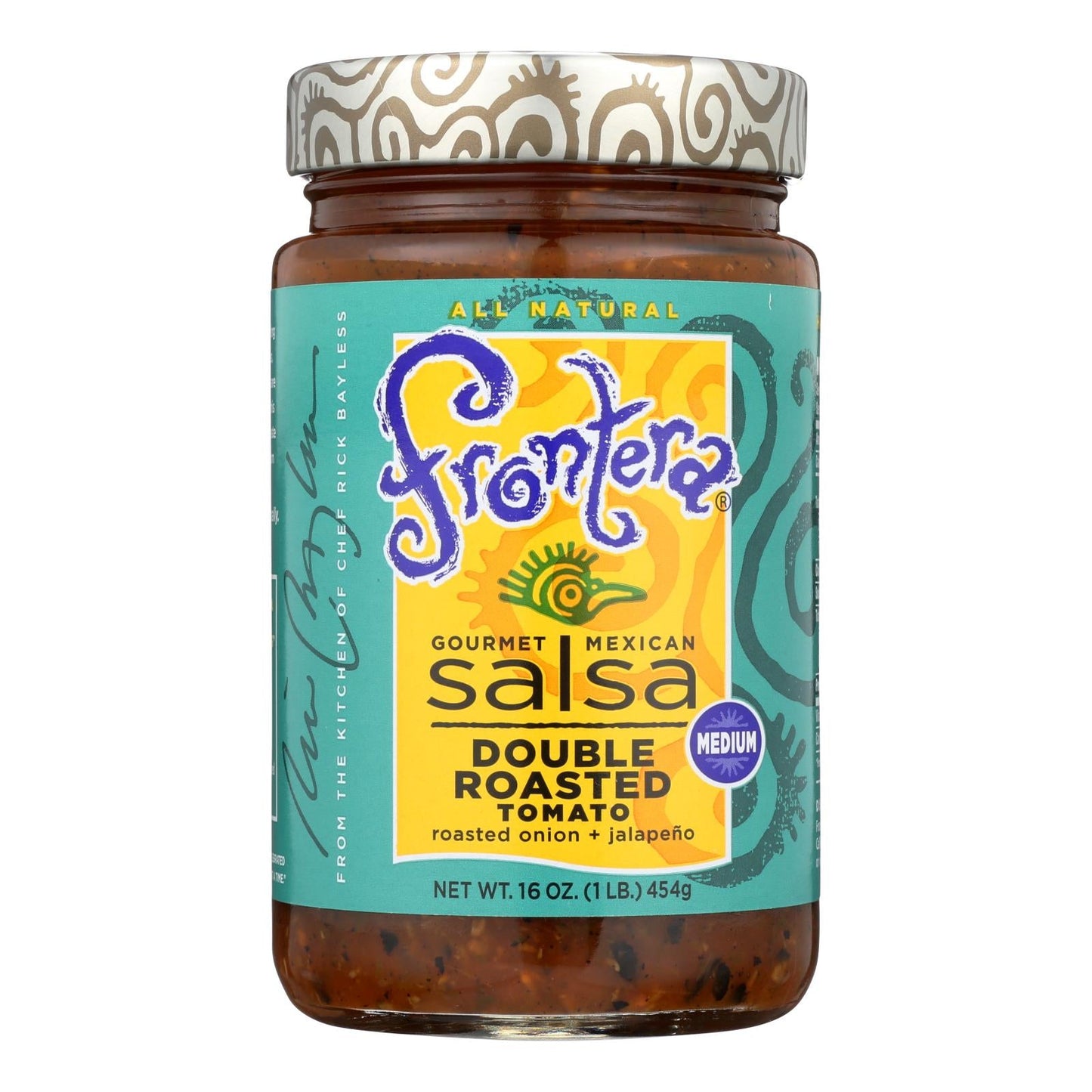 Frontera Double Roasted Tomato Salsa, 16 oz, Case of 6