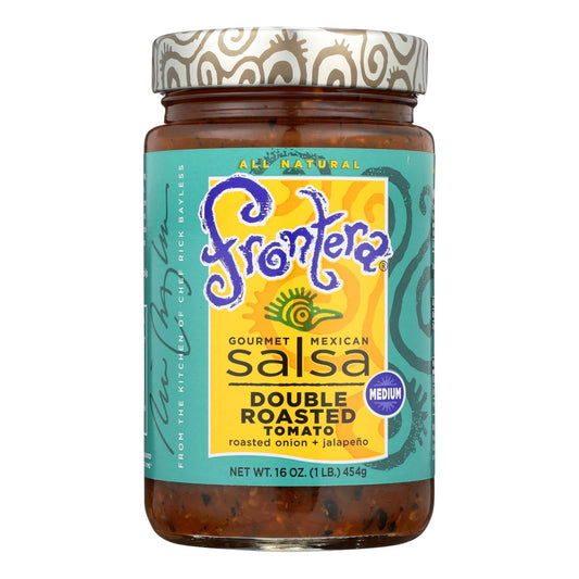 Frontera Double Roasted Tomato Salsa, 16 oz, Case of 6