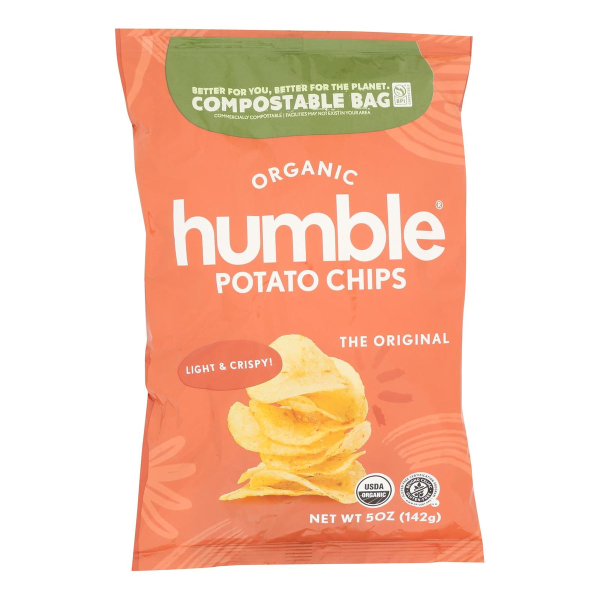 Humble Original Potato Chips - 12 Pack (5 OZ Each)