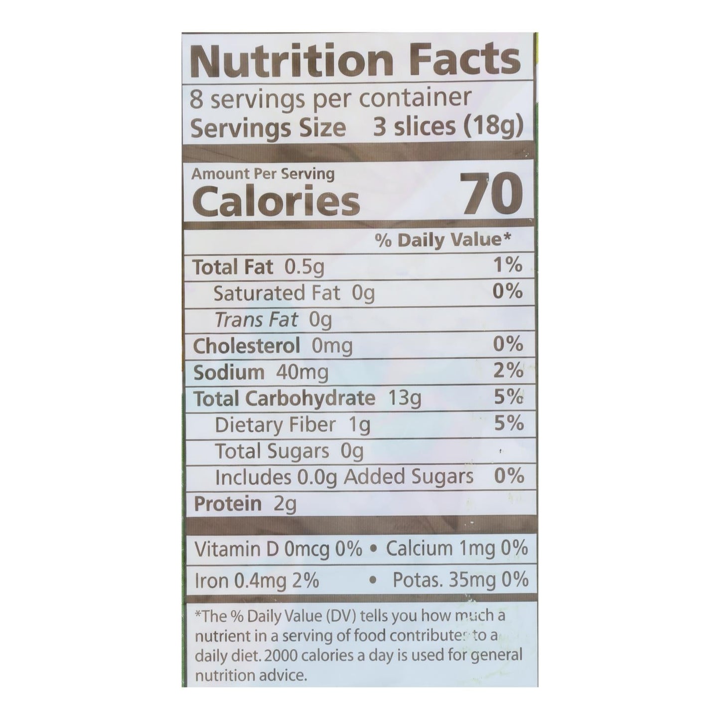 Real Foods Organic Corn Thins - Sesame - Case Of 6 - 5.3 Oz.