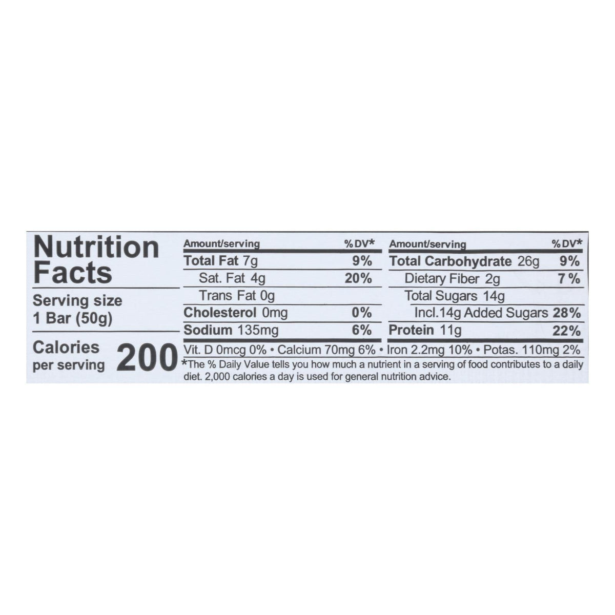 NuGo Dark Mocha Chocolate Nutrition Bars, 50g, Case of 12