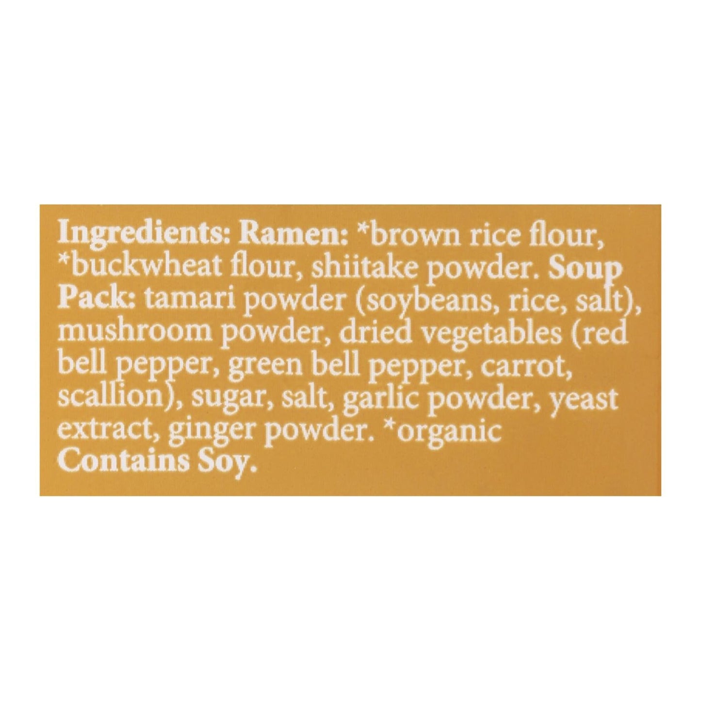 Lotus Foods Buckwheat Mushroom Ramen Soup, 10 Pack