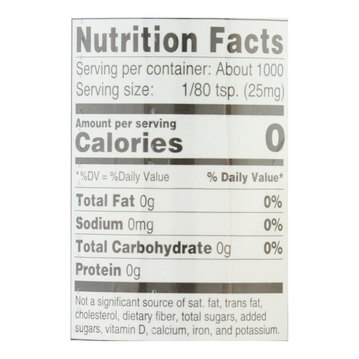 Sweet Leaf Stevia Extract - 0.9 Oz