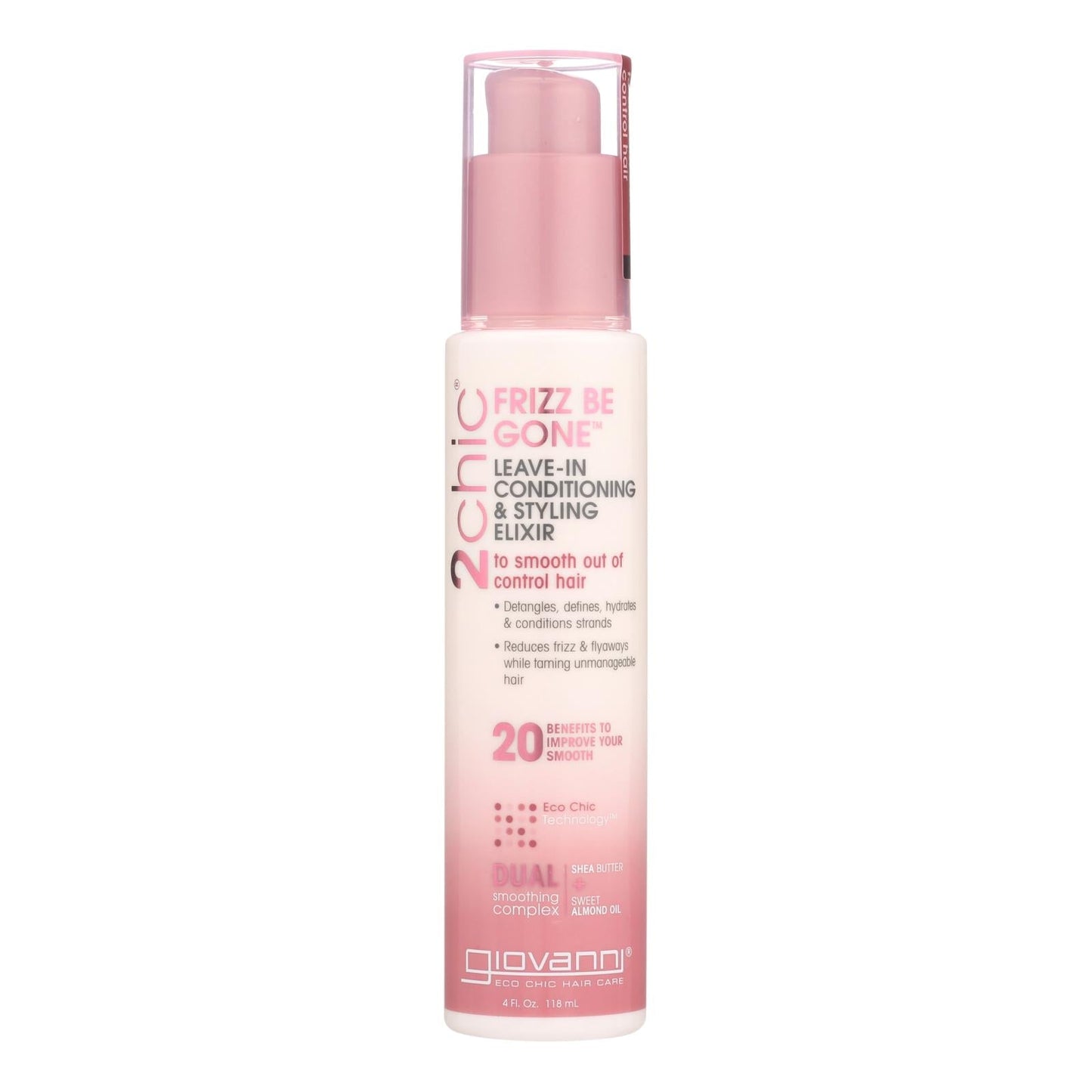 Giovanni 2chic Leave-in Conditioner Shea Butter 4 Fl Oz