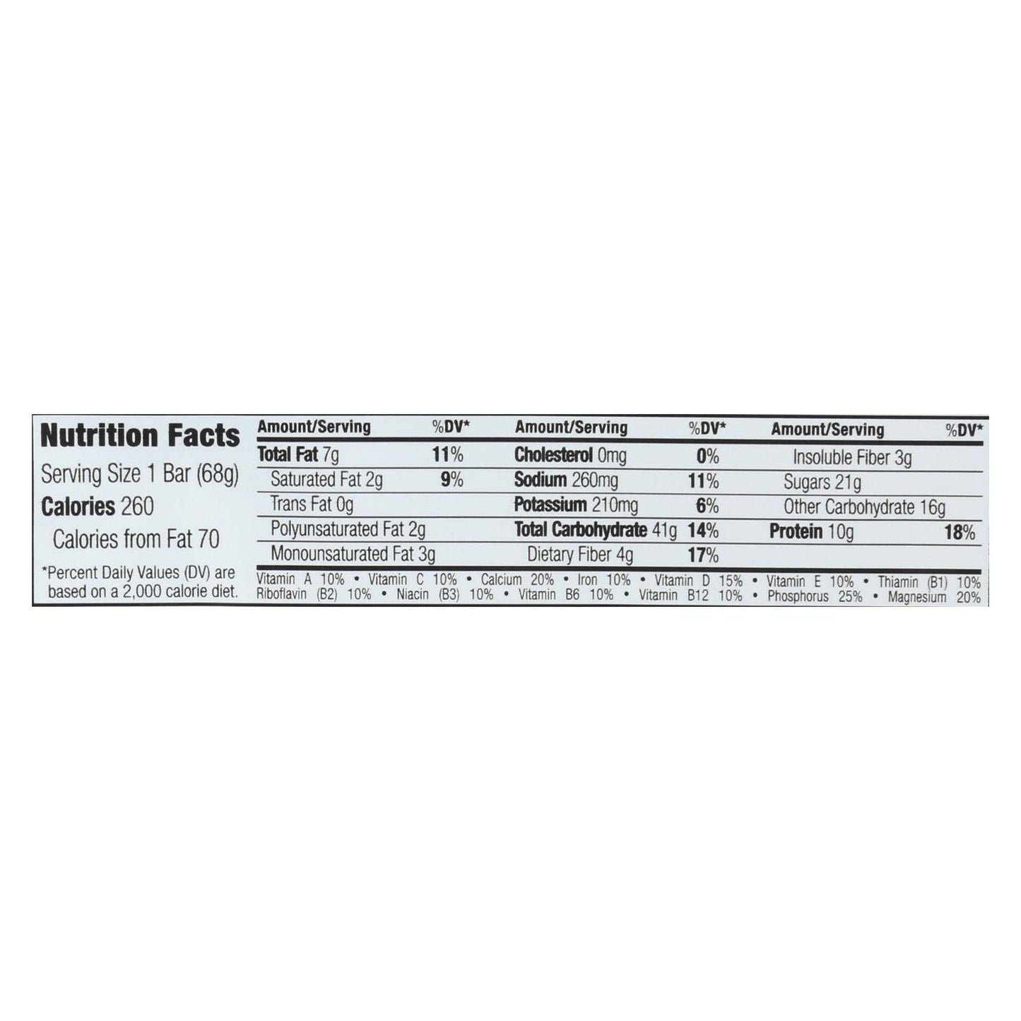 Clif Bar Peanut Butter Banana Dark Chocolate - 12 Pack