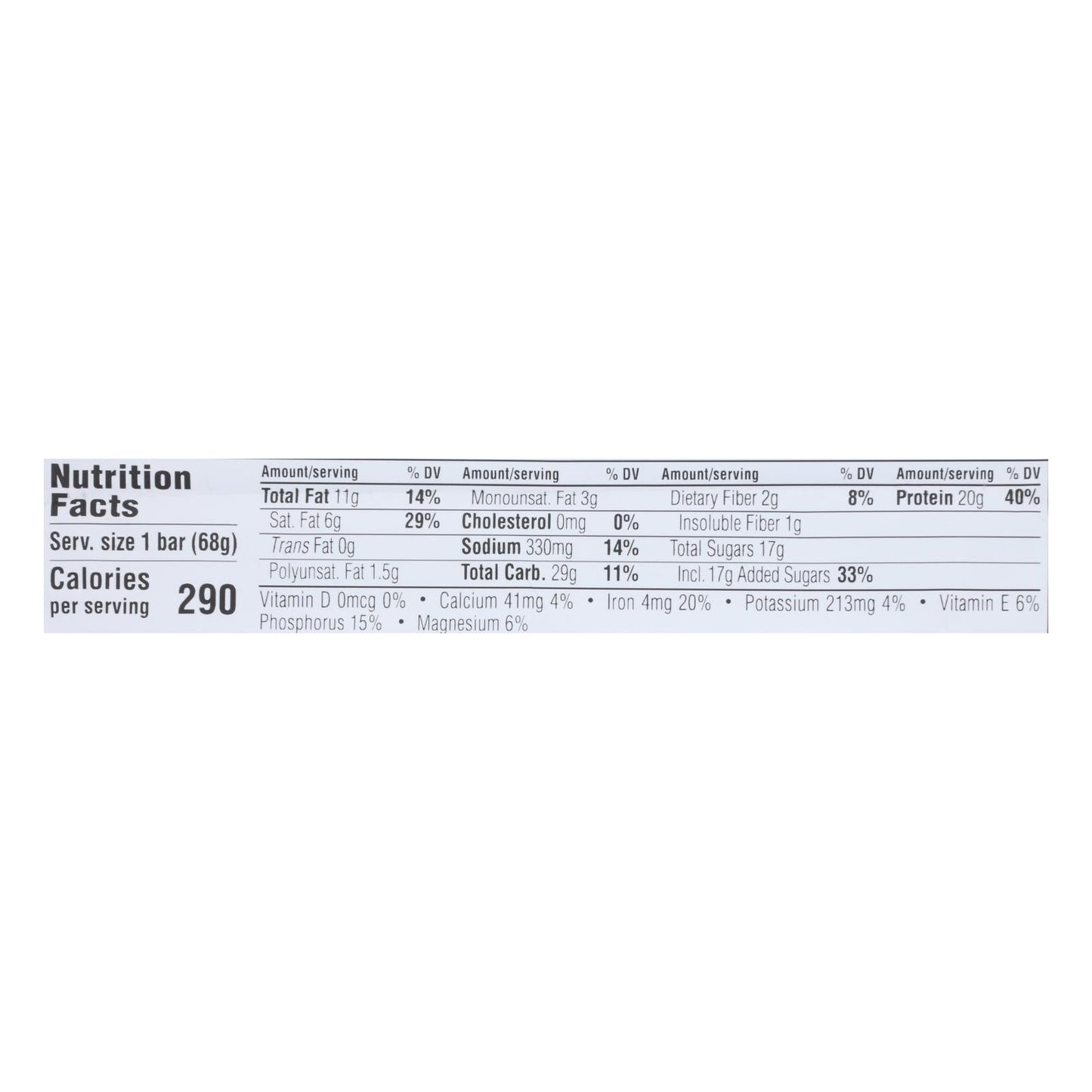 Clif Bar Builder Bar - Chocolate Peanut Butter - Case of 12 - 2.4 oz
