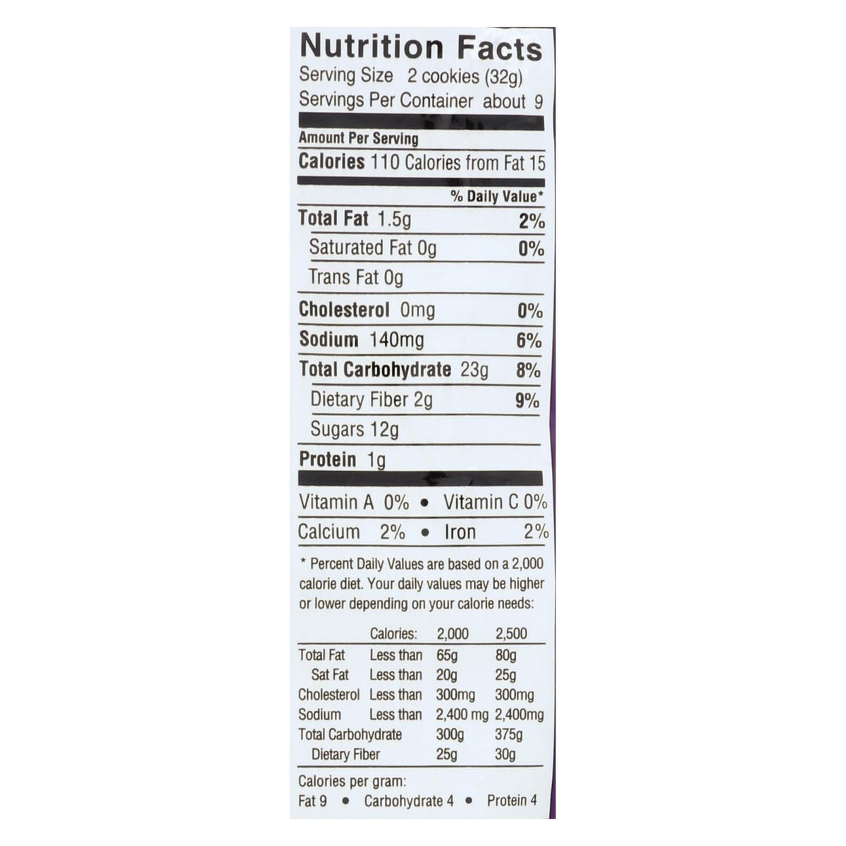 Newman's Own Fig Newman's Wheat & Dairy Free - 6 Pack, 10 Oz
