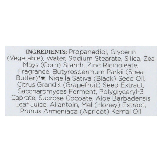Nubian Heritage Natural Deodorant, Honey & Black Seed 2.25oz