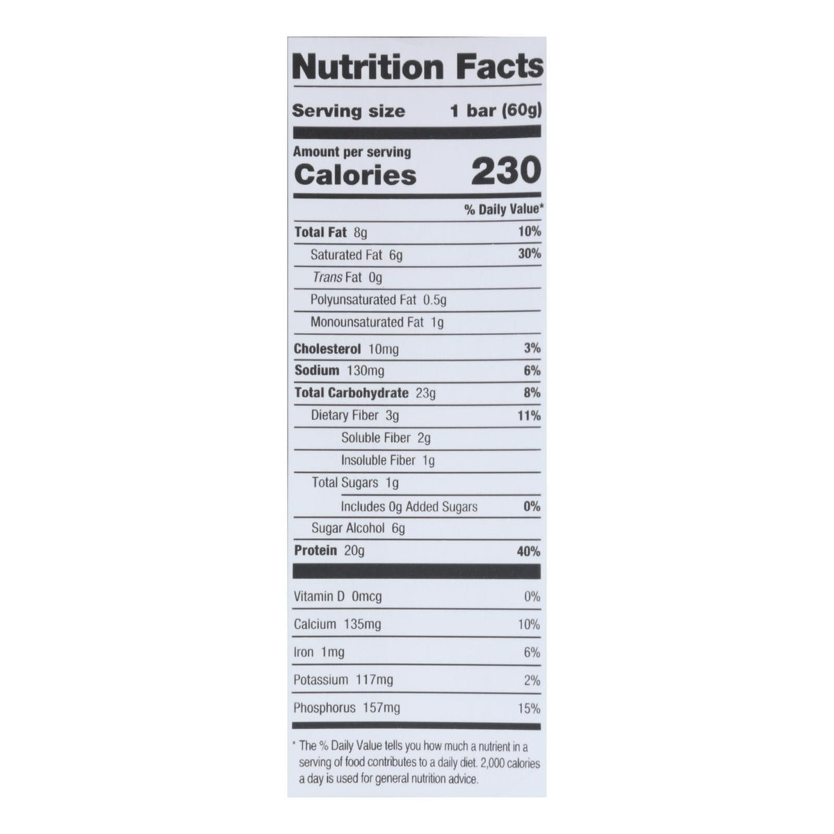 Chocolate Chip Cookie Dough Protein Bars - 12 Pack