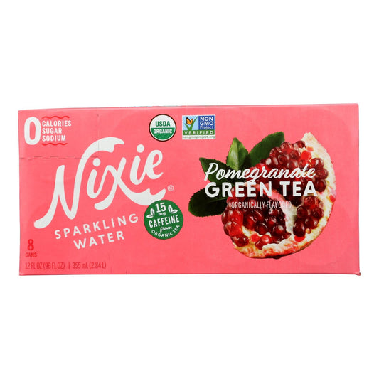 Nixie Pomegranate Sparkling Water, 3-Pack, 8/12 FZ
