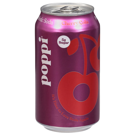 Poppi - Prebio Soda Cherry Cola - CS of 12-12 FZ