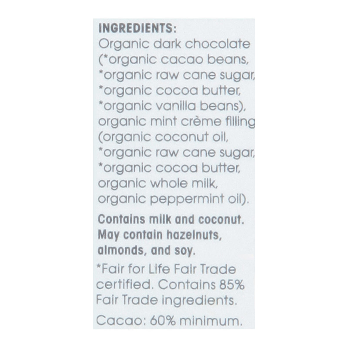 Alter Eco - Trfl Thin Mint Cream - Case of 12-2.96 OZ