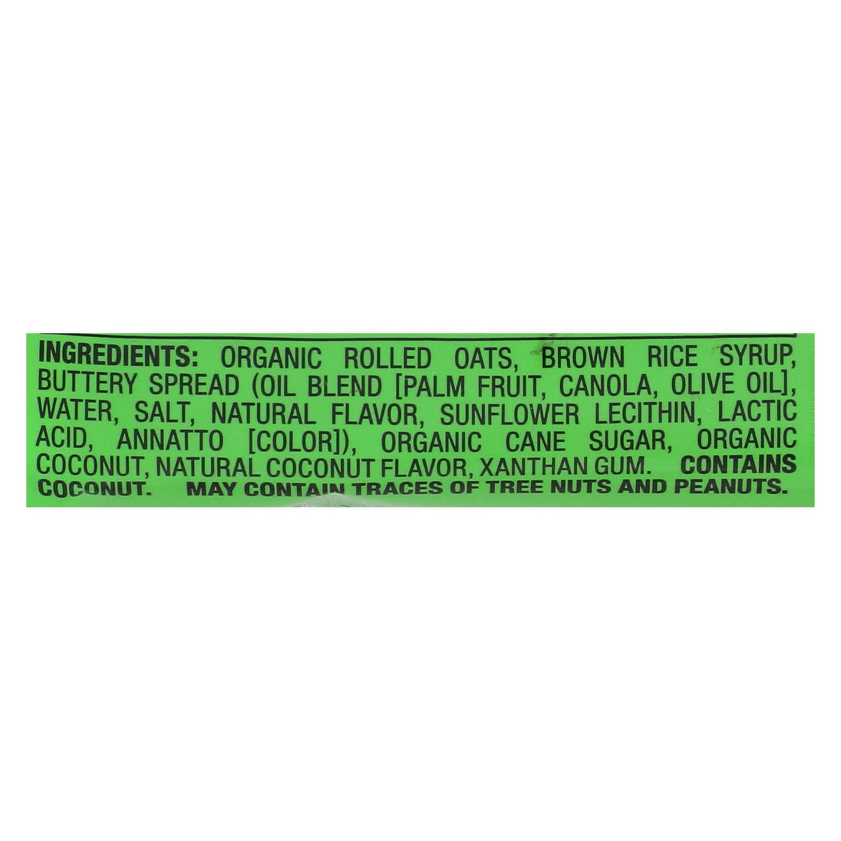 Bobo's Coconut Oat Bars, All Natural, 3 Oz, Case of 12