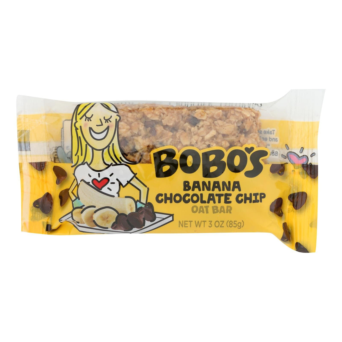 Bobo's Banana Oat Bars - All Natural 3oz, Case of 12
