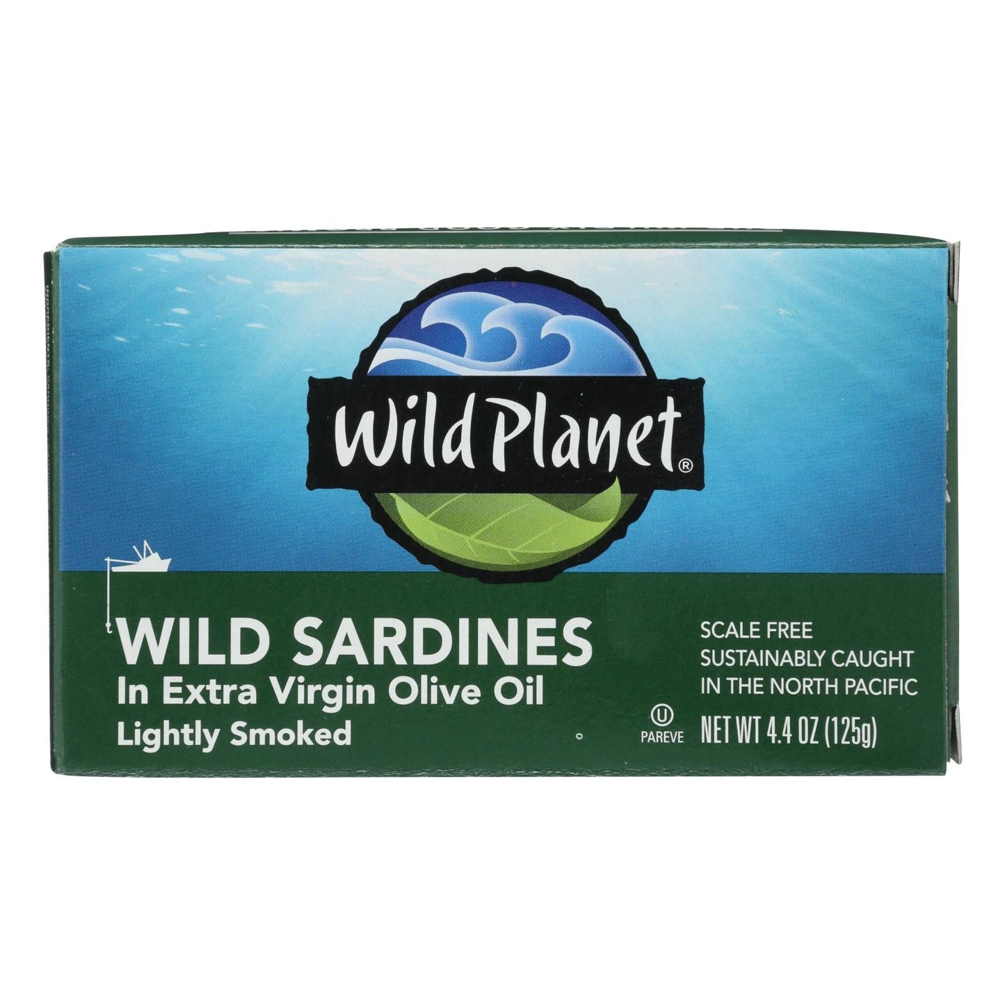 Wild Planet Sardines in Olive Oil, 12 Pack, 4.375 Oz
