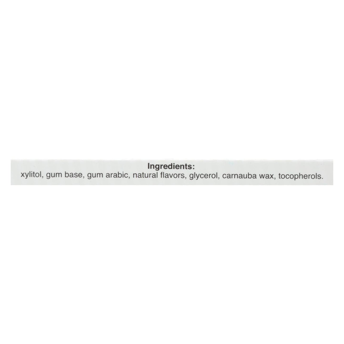 Pur Gum Peppermint - Aspartame Free, 9pcs, Case of 12
