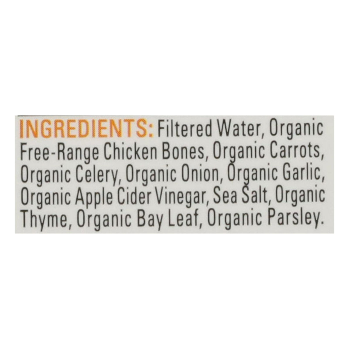 Bonafide Organic Chicken Bone Broth, 6-Pack, 16.9 fl oz