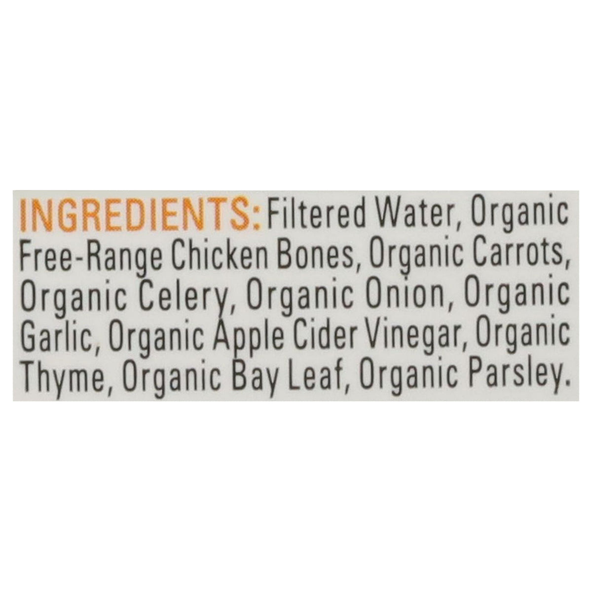 Bonafide Organic Chicken Bone Broth, No Salt, 6-Pack