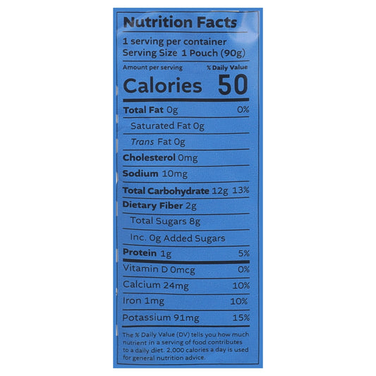 White Leaf Organic Baby Food, Spinach & Blueberry, 6-Pack