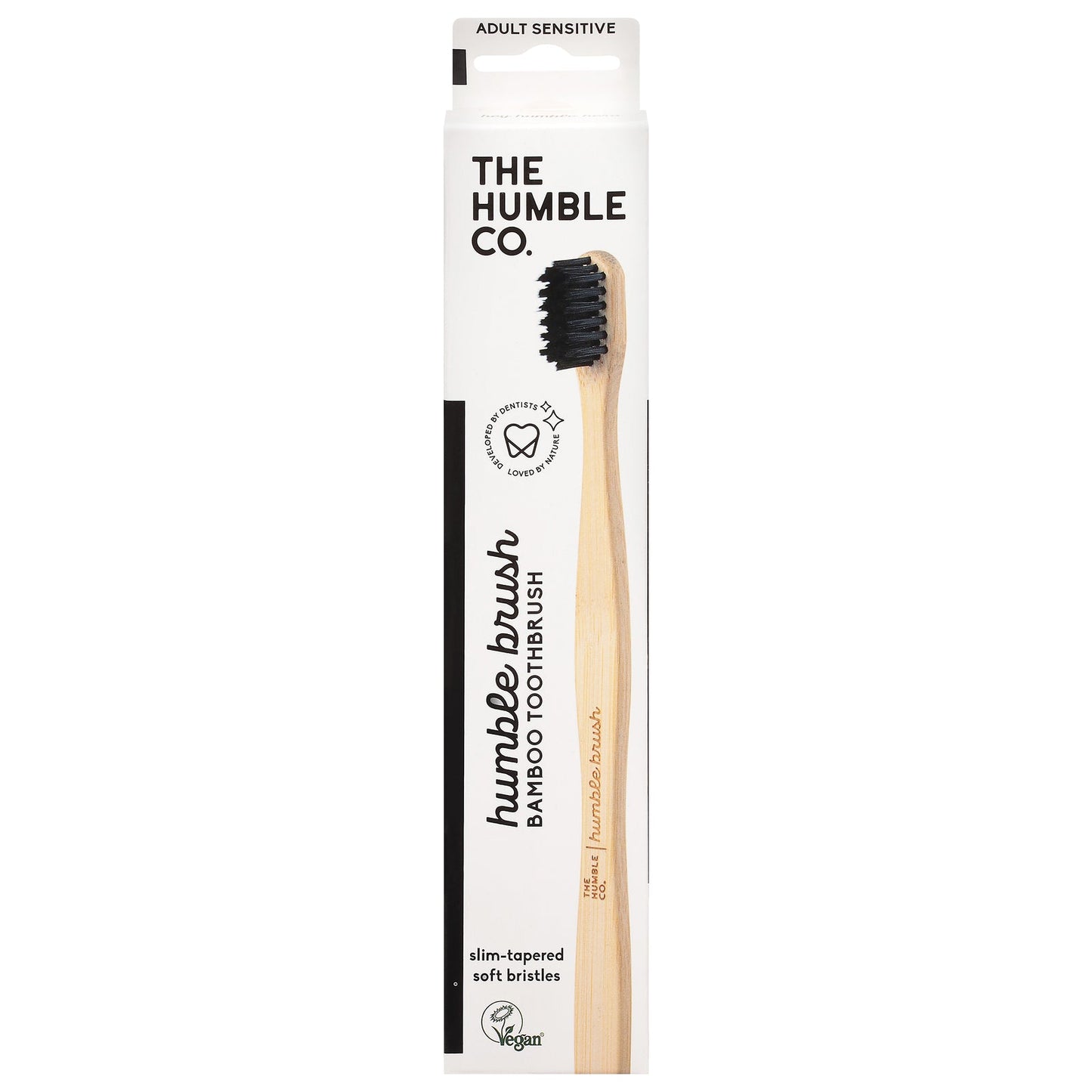 The Humble Co. - Thbrsh Snstv Blk Bmboo - CS of 6-CT