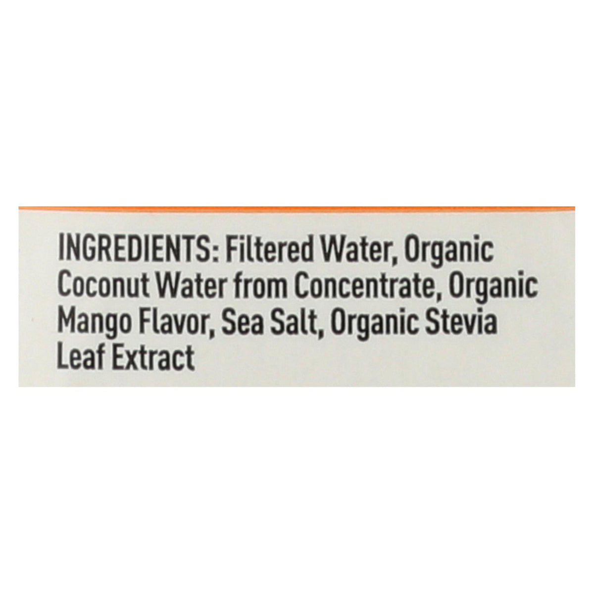 Nooma Organic Mango Electrolyte Drink, 12 Pack, 16.9 Fl Oz