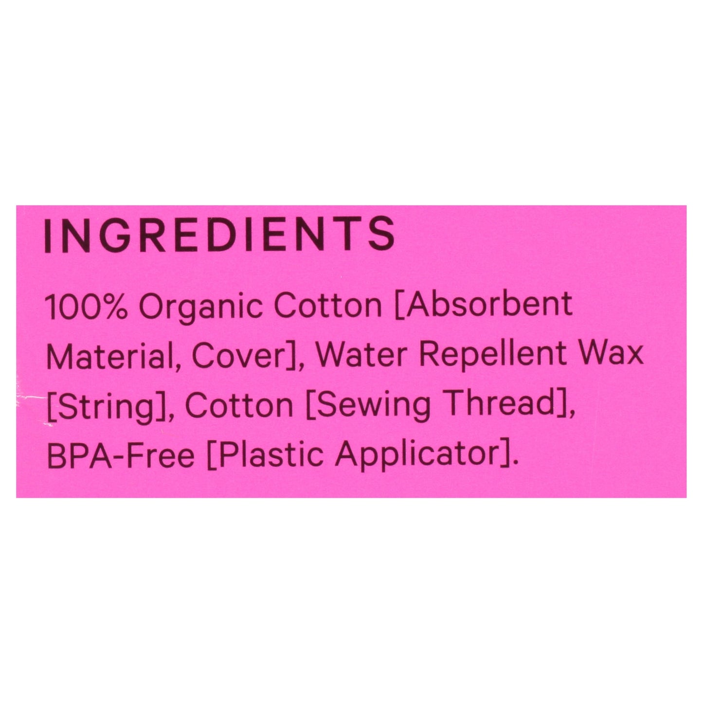 The Honey Pot - Tampon Reg Plst App Uscnt - EA of 1-18 CT