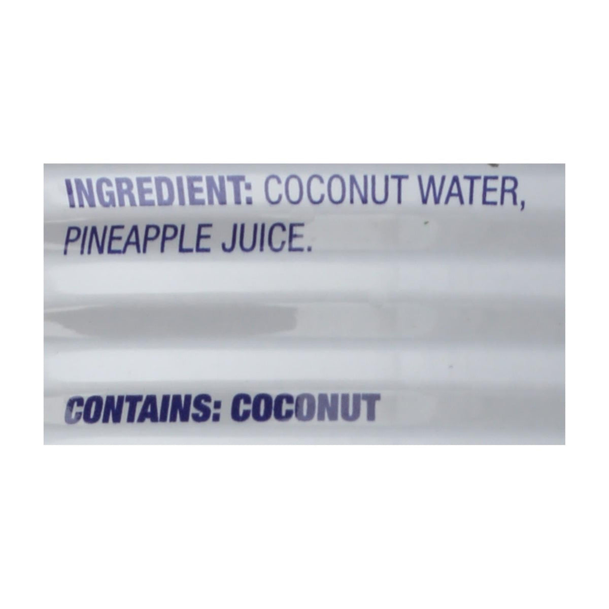 C2o Pineapple Coconut Water with Pulp - 12 Pack - 17.5 Fz