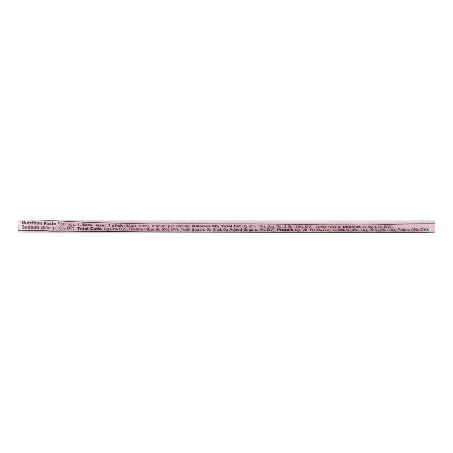 Chomps Beef Sticks - Original - Case Of 24 - 1.15 Oz