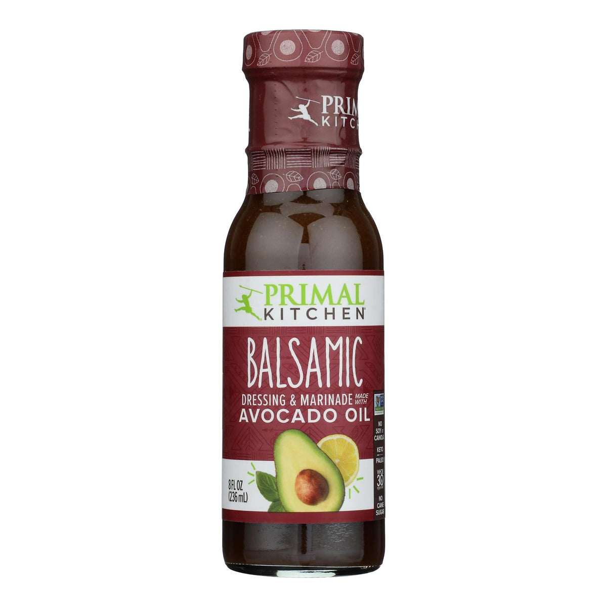 Primal Kitchen Balsamic Vinaigrette - 6 Pack, 8 oz