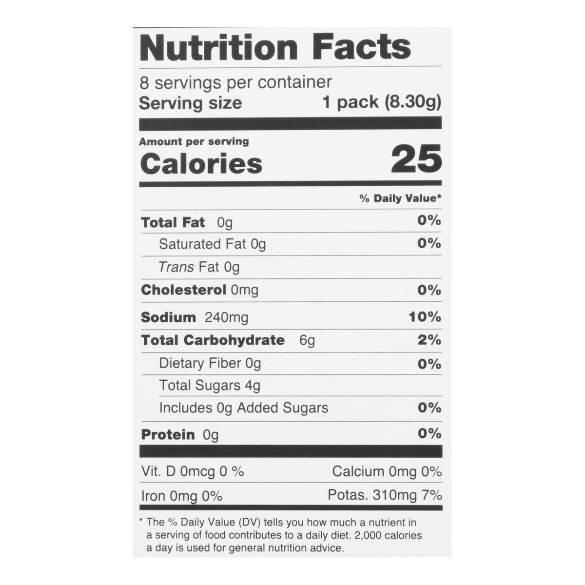 Cure Hydration Lemonade Drink Mix - 8 Pack
