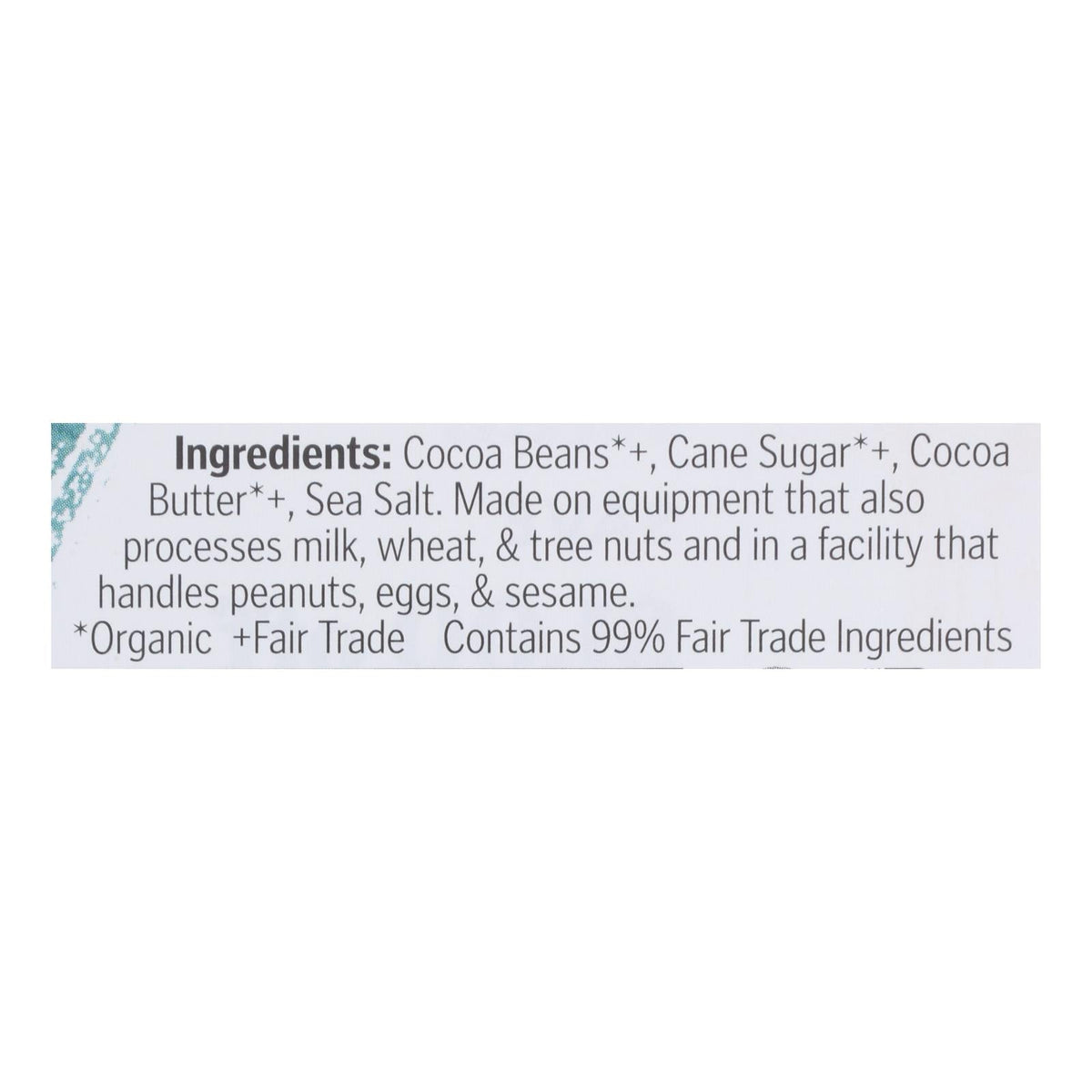 Theo Organic Dark Chocolate Bars, Sea Salt, 70% Cacao, 12-Pack