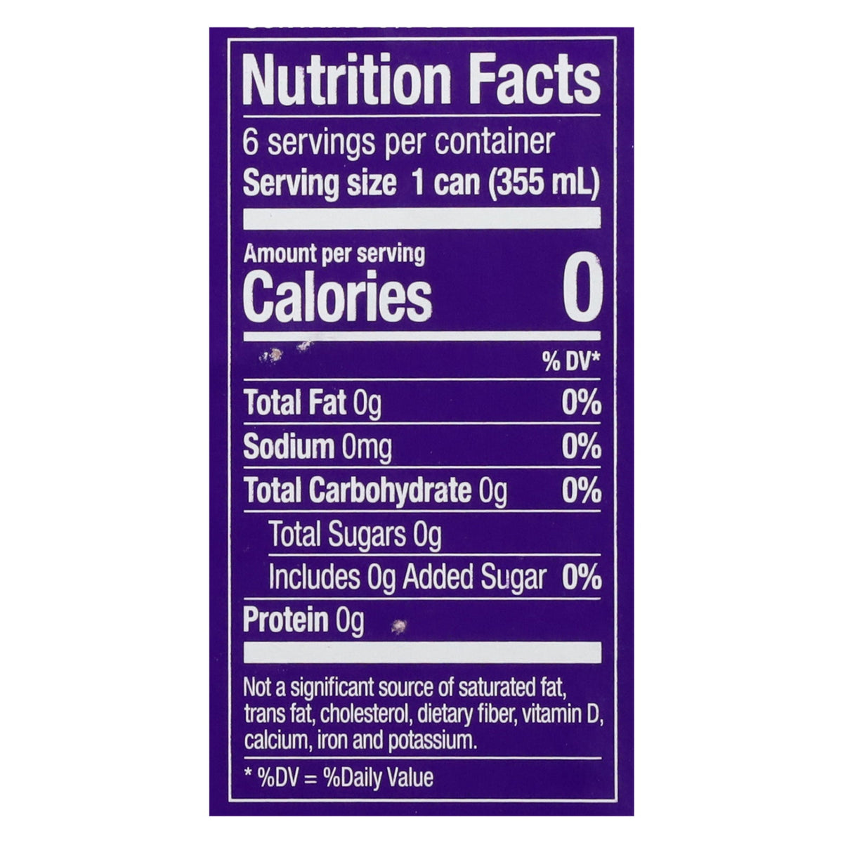 Zevia Grape Zero Calorie Soda 12oz Cans - 24 Pack