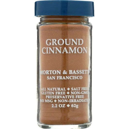 MORTON & BASSETT: Ground Cinnamon, 2.7 oz