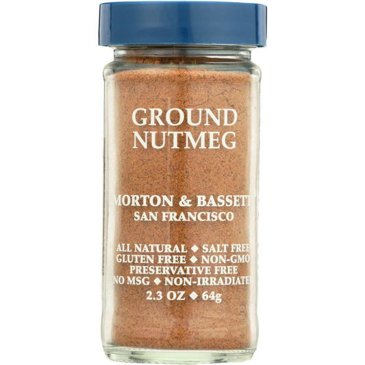 MORTON & BASSETT: Ground Nutmeg, 2.3 oz