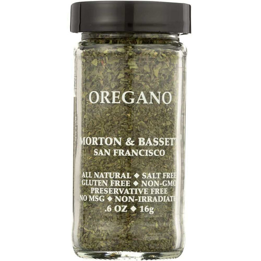 MORTON & BASSETT Oregano Spices -Enhance Mediterranean|Mexican Recipes 1.1oz