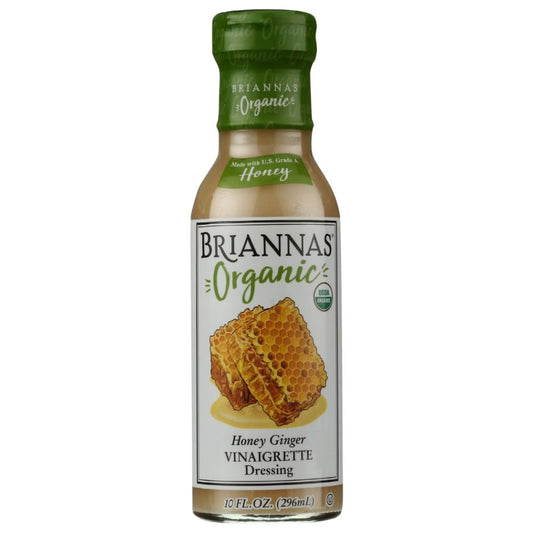 BRIANNAS: Dressing Honey Ginger Vinaigrette, 10 oz