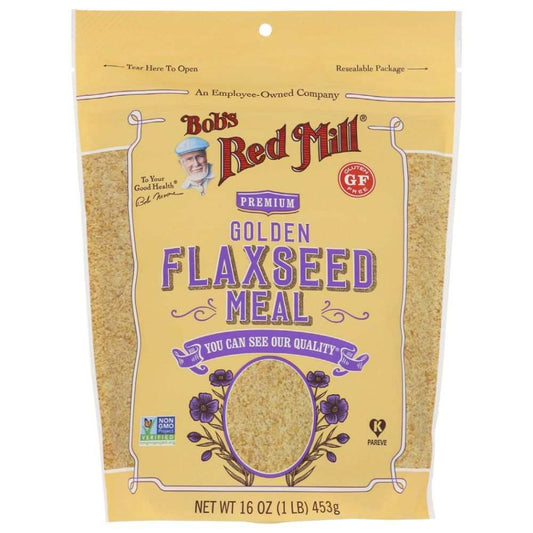 BOBS RED MILL: Premium Golden Flaxseed Meal, 16 oz