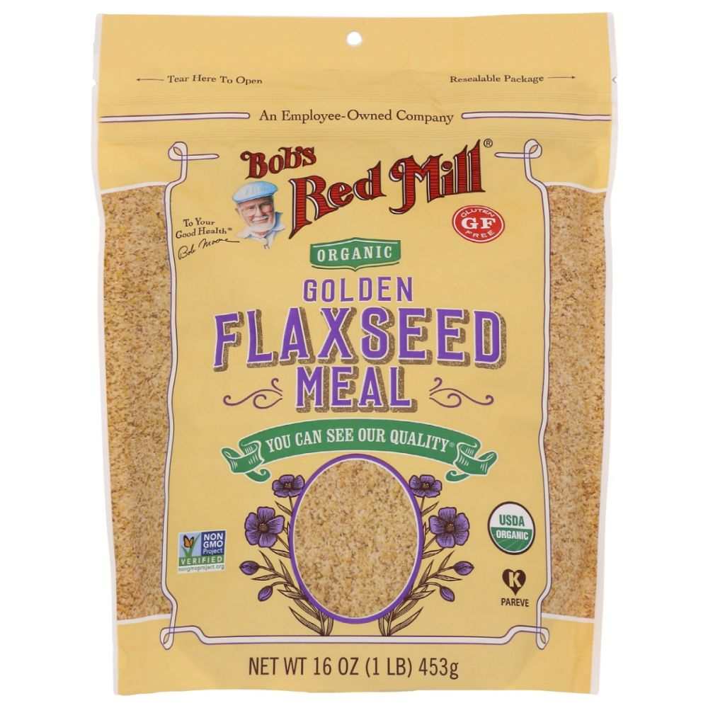 BOBS RED MILL: Organic Golden Flaxseed Meal, 16 oz
