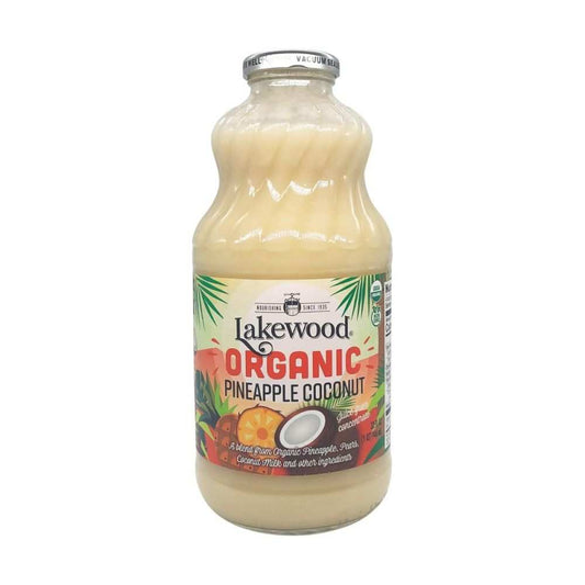 LAKEWOOD: Organic Pineapple Coconut Pina Colada, 32 oz