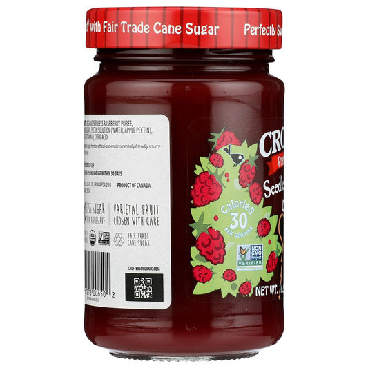 CROFTERS: Conserve Seedless Raspberry Organic, 16.5 oz