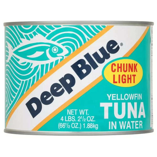 Deepblue: Yellowfin Tuna Chunk Light - 66.5oz | Fresh|Sustainable Fish