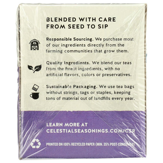 CELESTIAL SEASONINGS: Sleepytime Sinus Soother Wellness Tea, 20 Tea BaGs