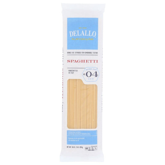 DELALLO: Spaghetti Pasta Bag, 16 oz
