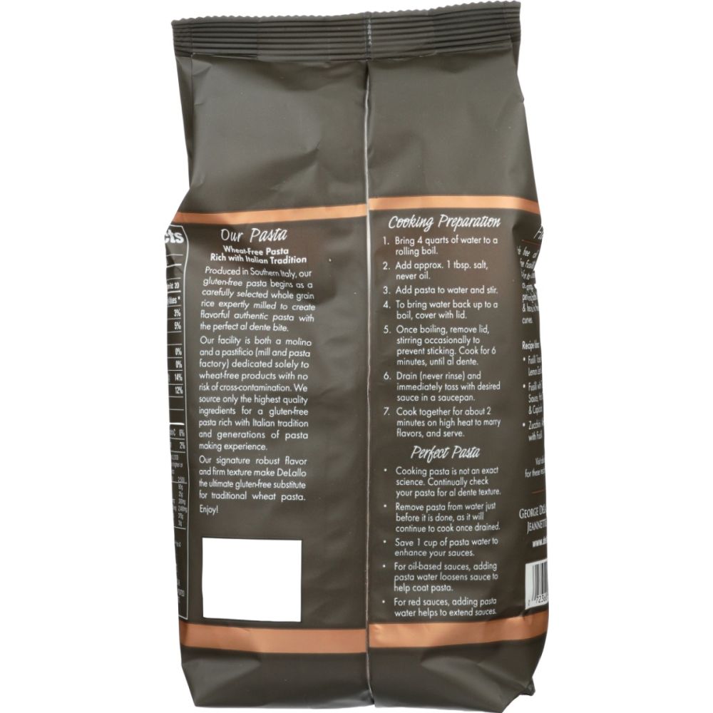 DELALLO: Gluten Free Fusilli, 12 oz
